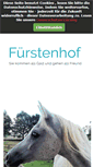 Mobile Screenshot of pension-fuerstenhof.de